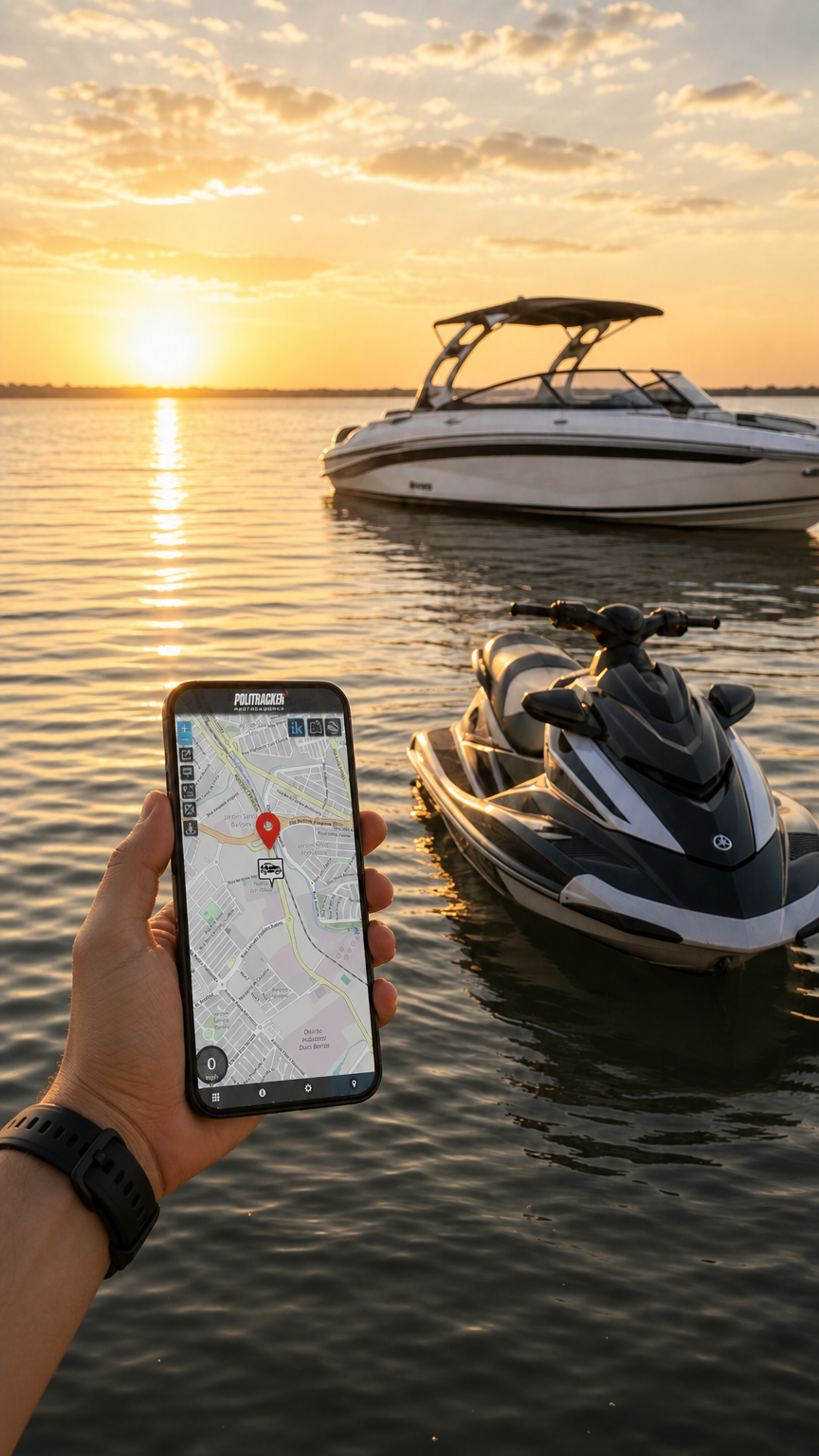 Rastreador para Jet Ski e Embarcações